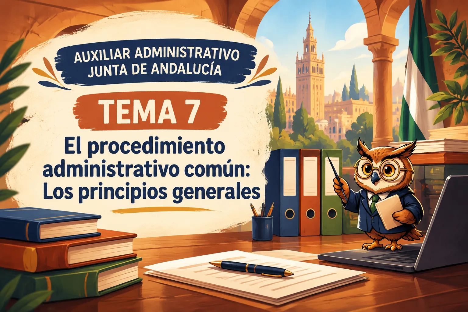 Miniatura del tema 7: El procedimiento administrativo común: Los principios generales