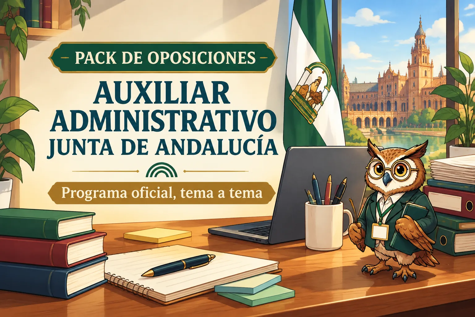 Pack Auxiliar Junta de Andalucía