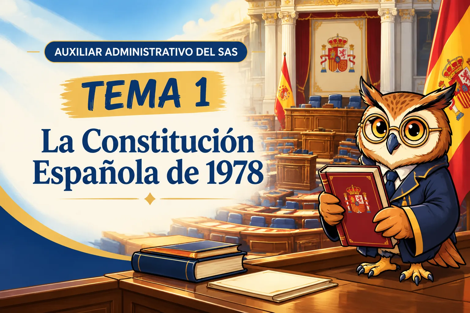 Miniatura del tema 1: La Constitución Española de 1978