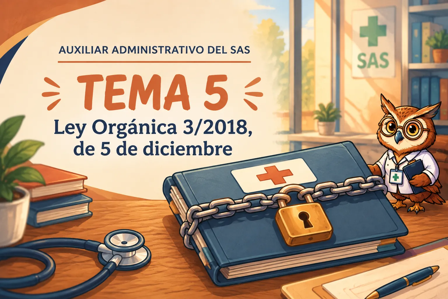 Miniatura del tema 5: Ley Orgánica 3/2018, de 5 de diciembre