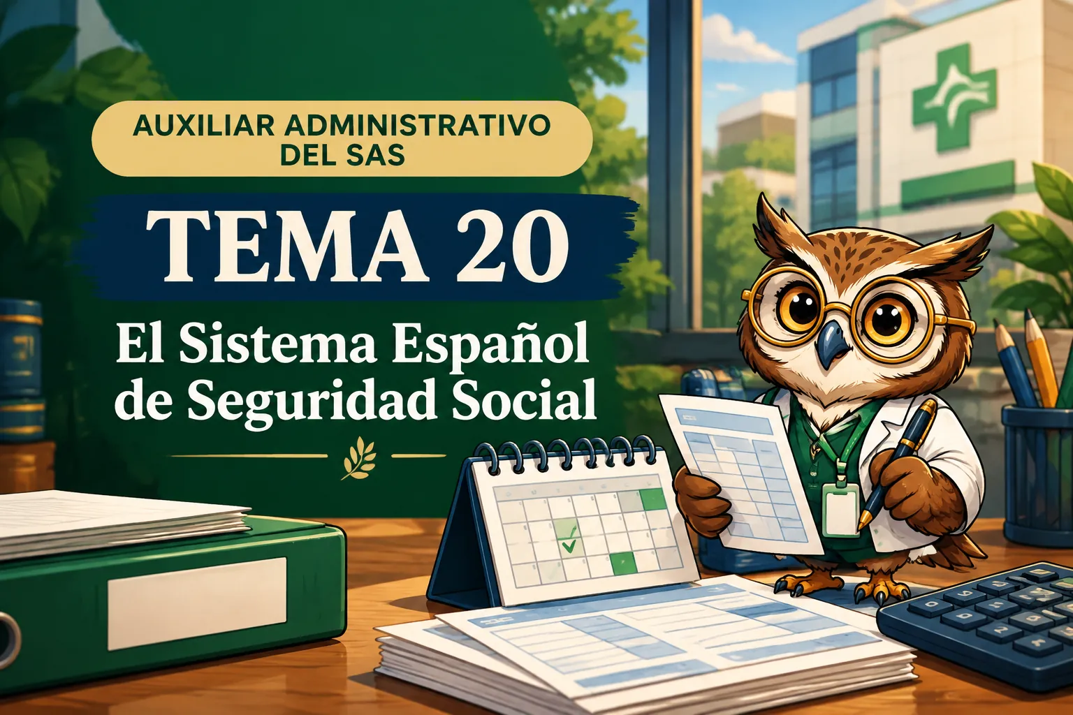 Miniatura del tema 20: El Sistema Español de Seguridad Social