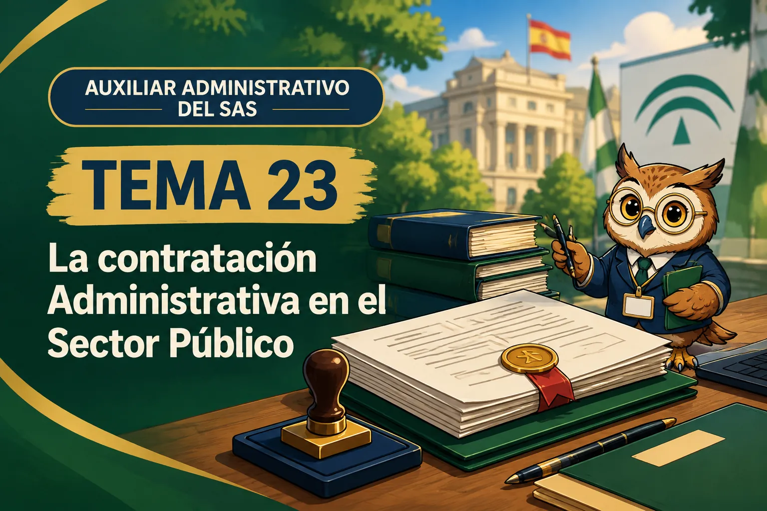 Miniatura del tema 23: La contratación Administrativa en el Sector Público