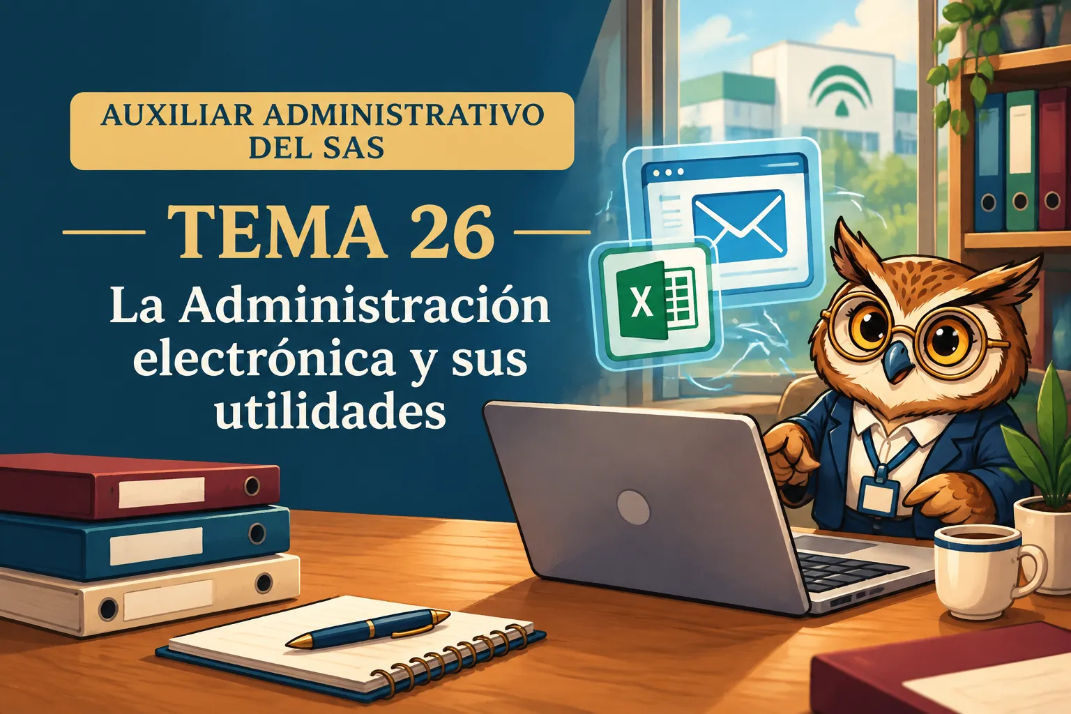 Miniatura del tema 26: La Administración electrónica y sus utilidades