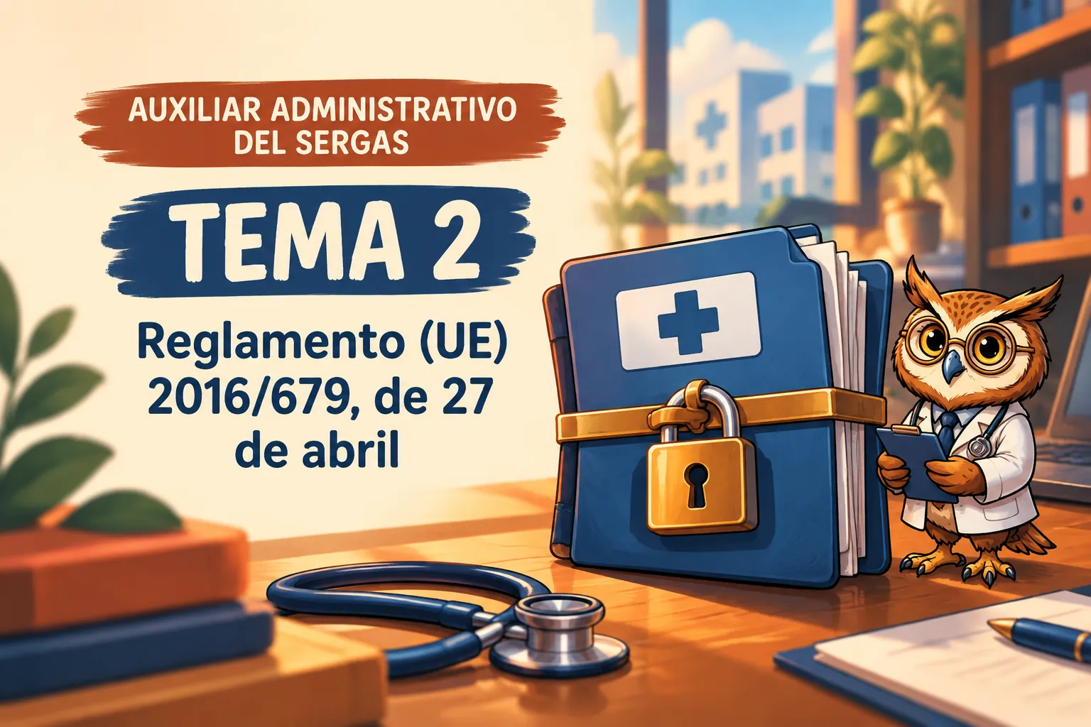 Miniatura del tema 2: Reglamento (UE) 2016/679, de 27 de abril