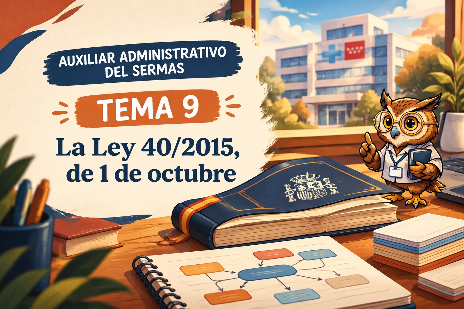 Miniatura del tema 9: La Ley 40/2015, de 1 de octubre