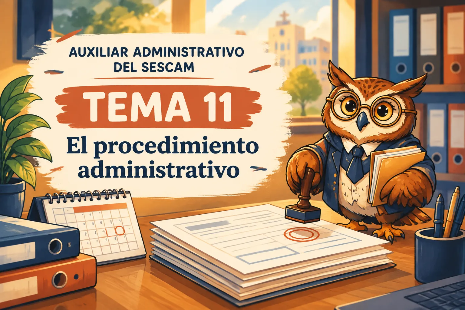 Miniatura del tema 11: El procedimiento administrativo