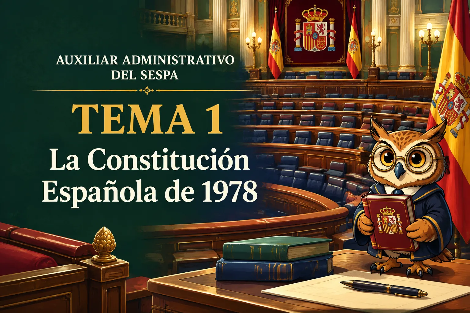 Miniatura del tema 1: La Constitución Española de 1978