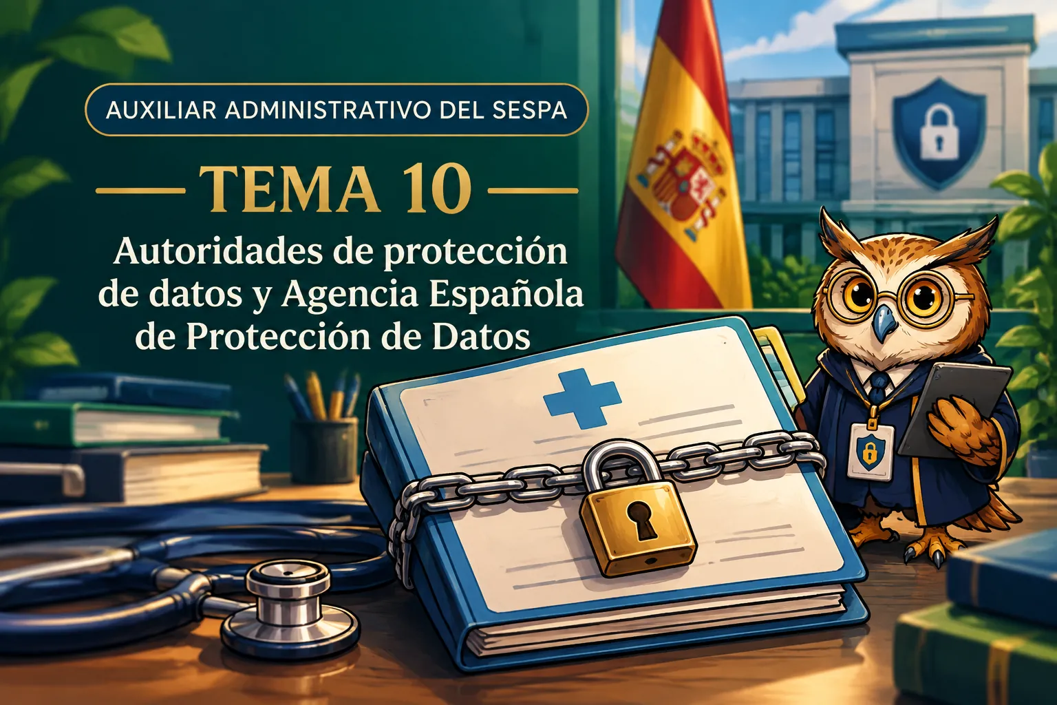 Miniatura del tema 10: Autoridades de protección de datos y Agencia Española de Protección de Datos