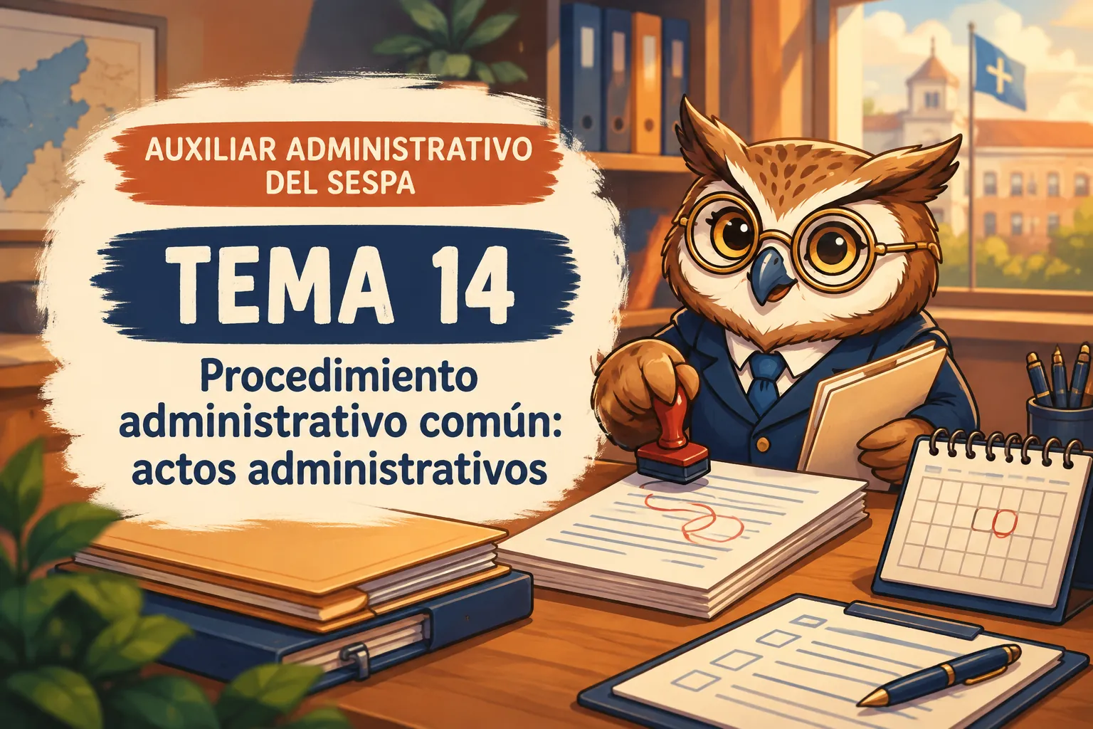 Miniatura del tema 14: Procedimiento administrativo común: actos administrativos
