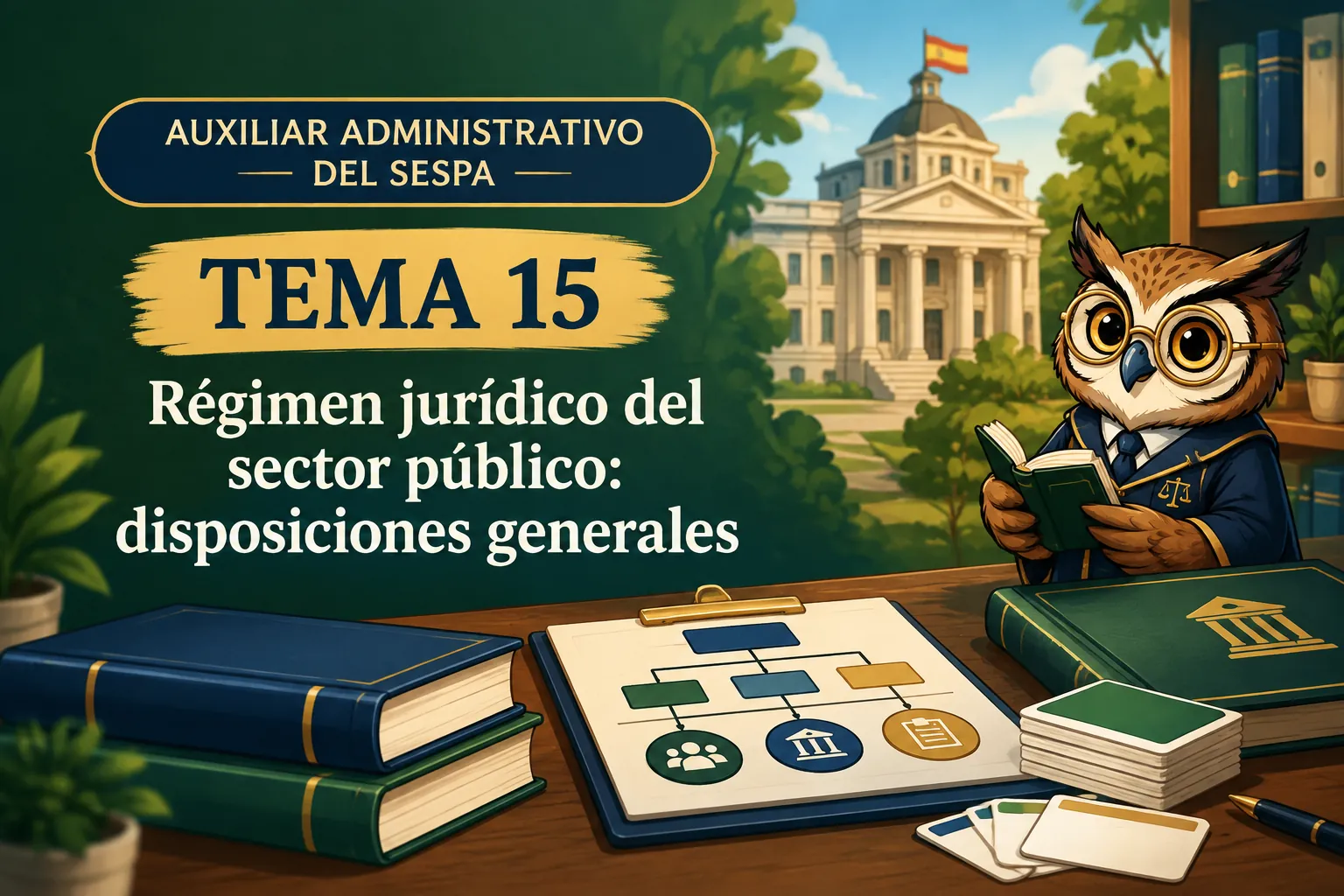 Miniatura del tema 15: Régimen jurídico del sector público: disposiciones generales