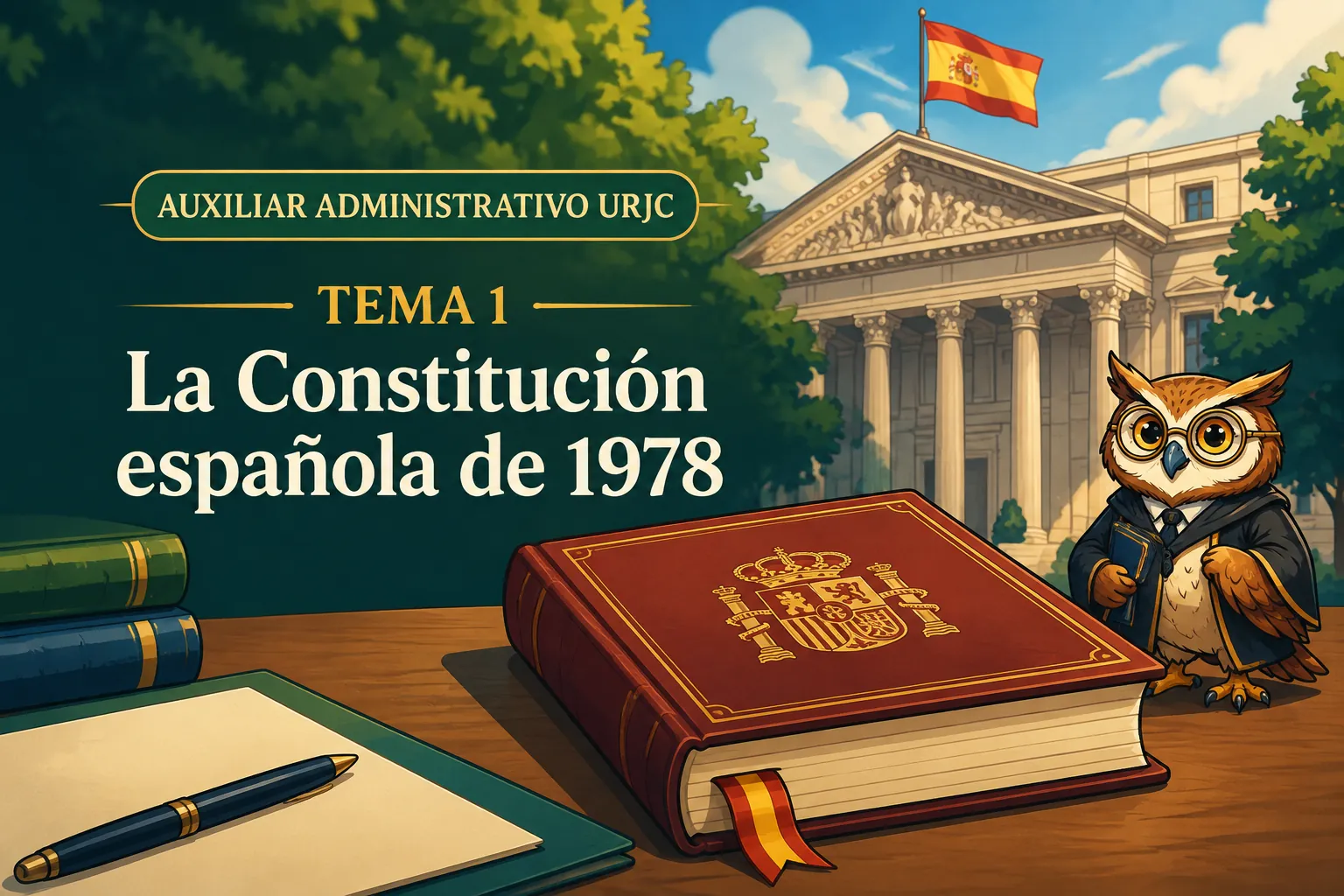 Miniatura del tema 1: La Constitución española de 1978