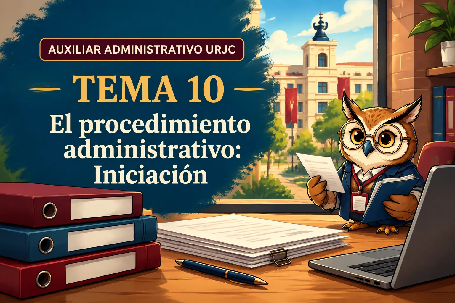 Miniatura del tema 10: El procedimiento administrativo: Iniciación