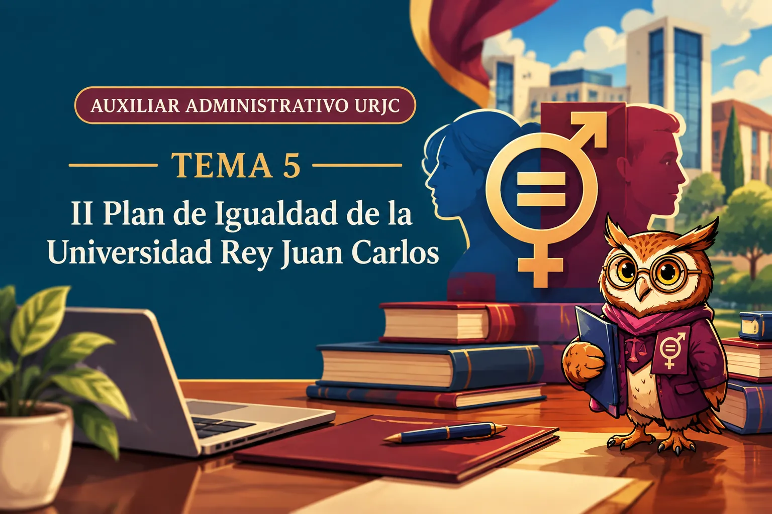 Miniatura del tema 5: II Plan de Igualdad de la Universidad Rey Juan Carlos