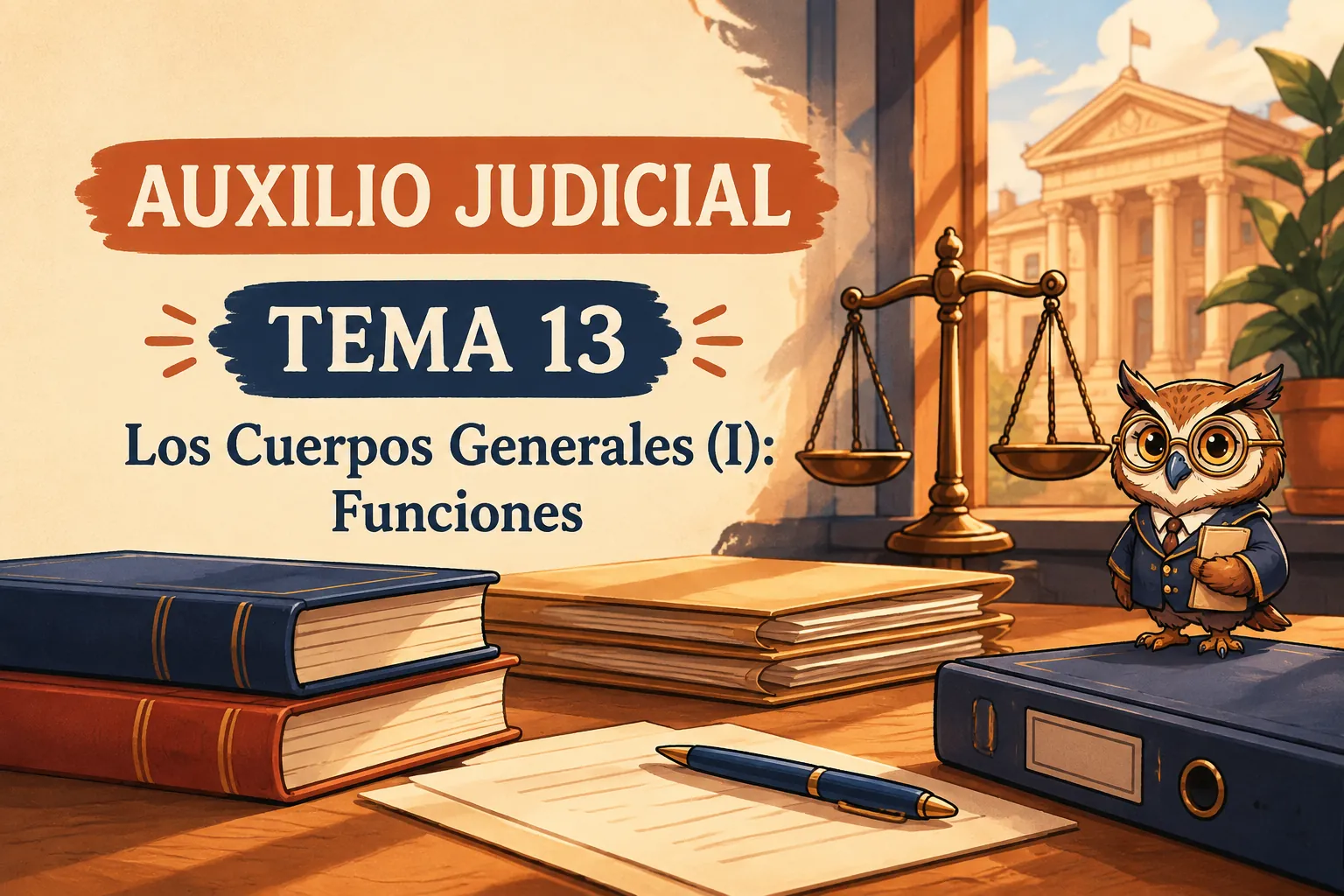Miniatura del tema 13: Los Cuerpos Generales (I): Funciones