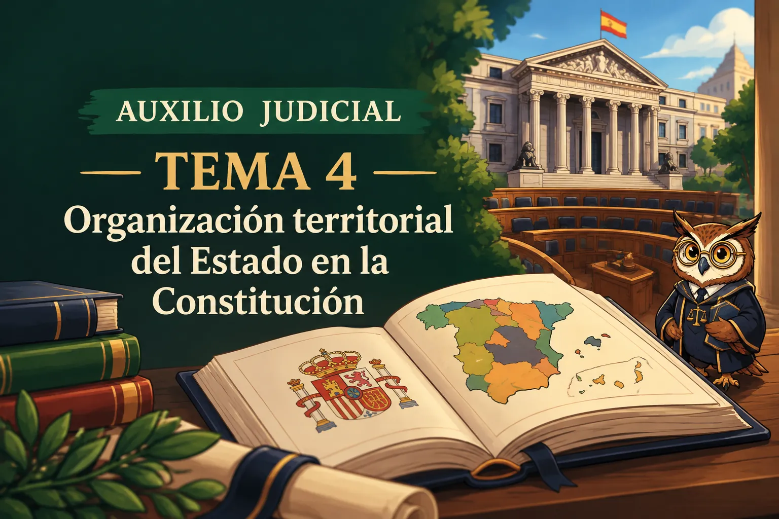 Miniatura del tema 4: Organización territorial del Estado en la Constitución