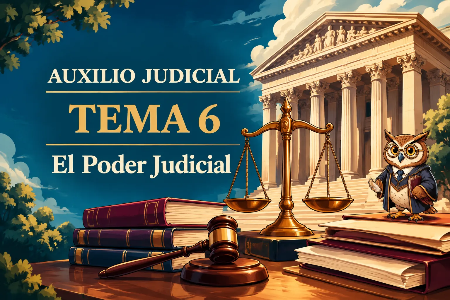 Miniatura del tema 6: El Poder Judicial