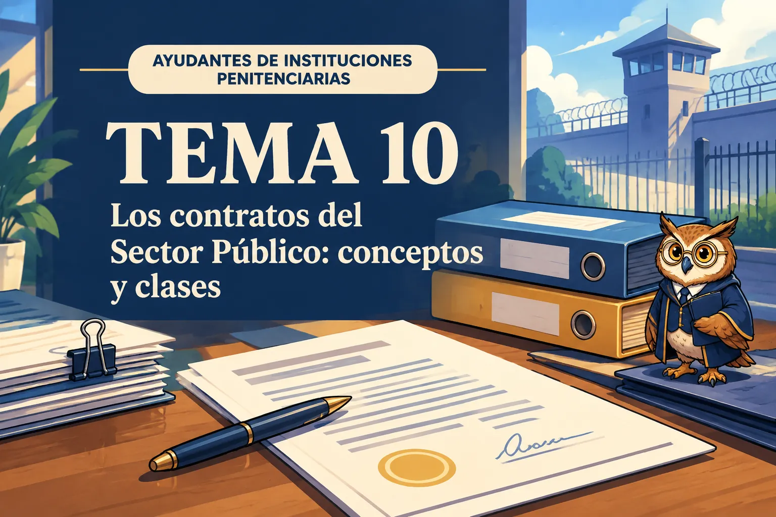 Miniatura del tema 10: Los contratos del Sector Público: conceptos y clases