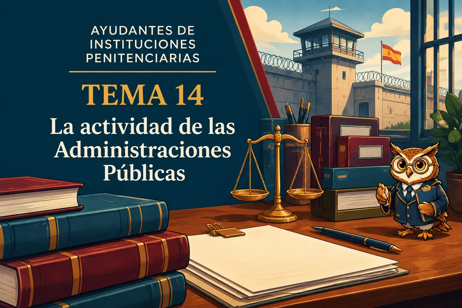 Miniatura del tema 14: La actividad de las Administraciones Públicas