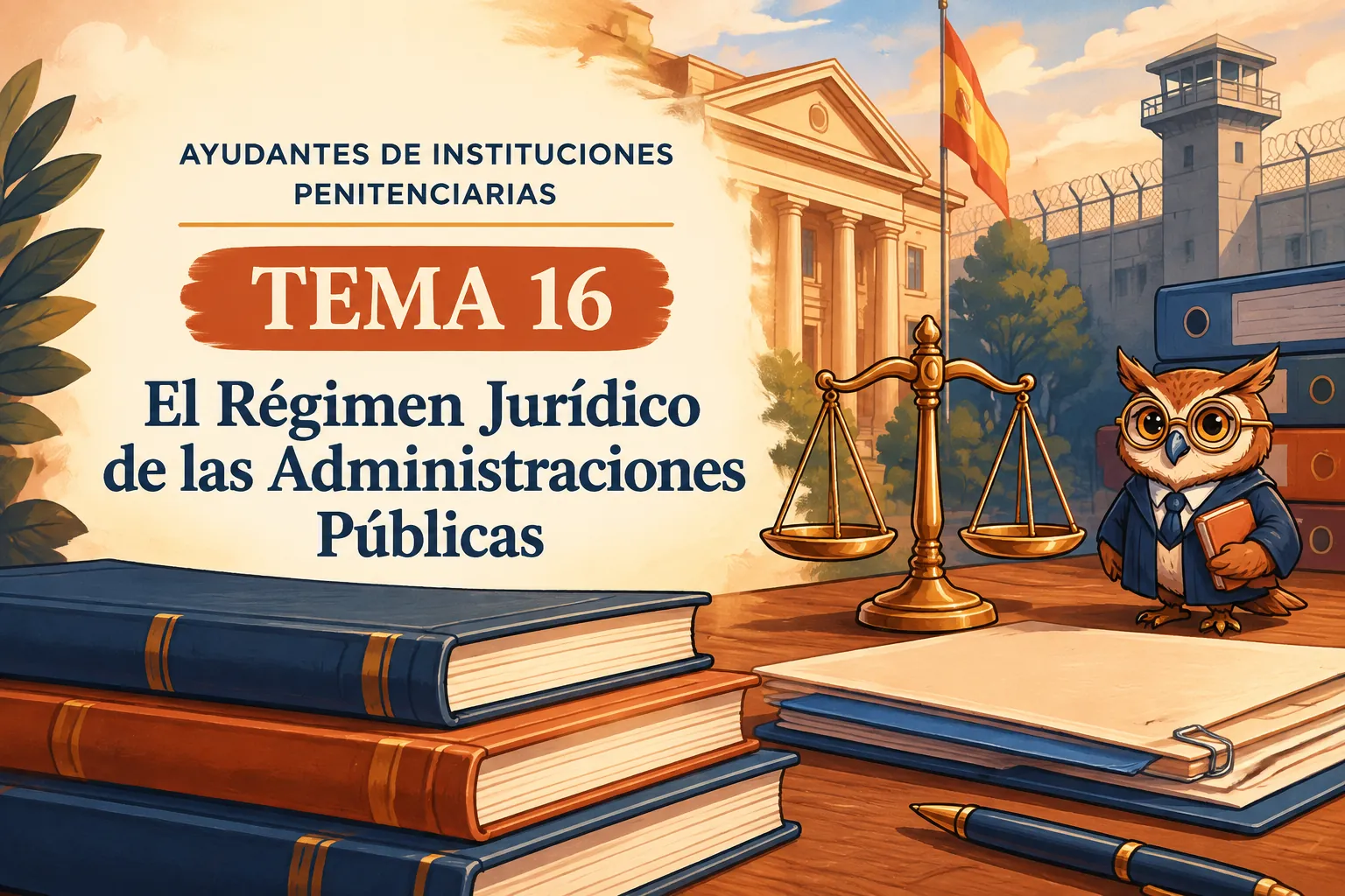 Miniatura del tema 16: El Régimen Jurídico de las Administraciones Públicas