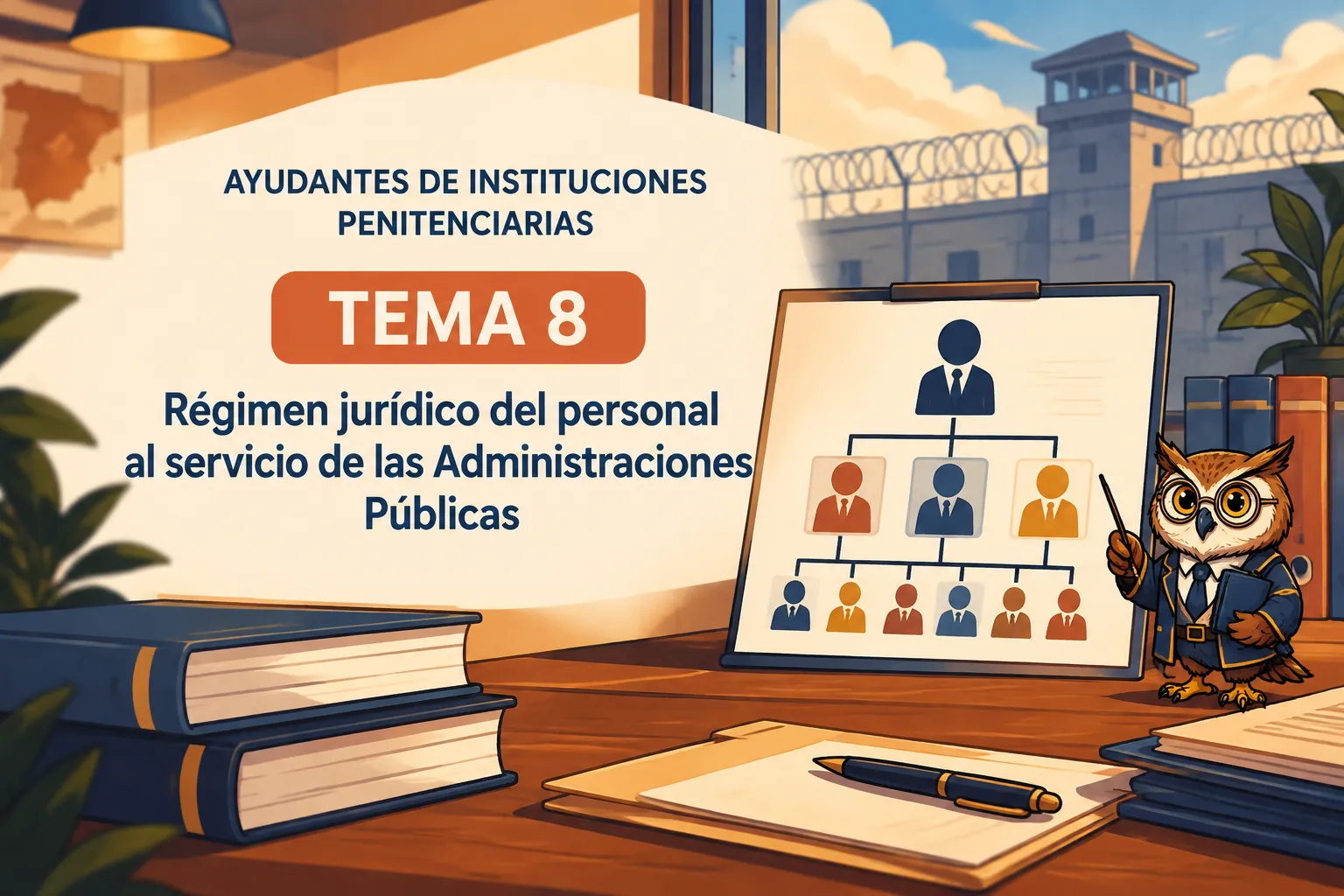 Miniatura del tema 8: Régimen jurídico del personal al servicio de las Administraciones Públicas