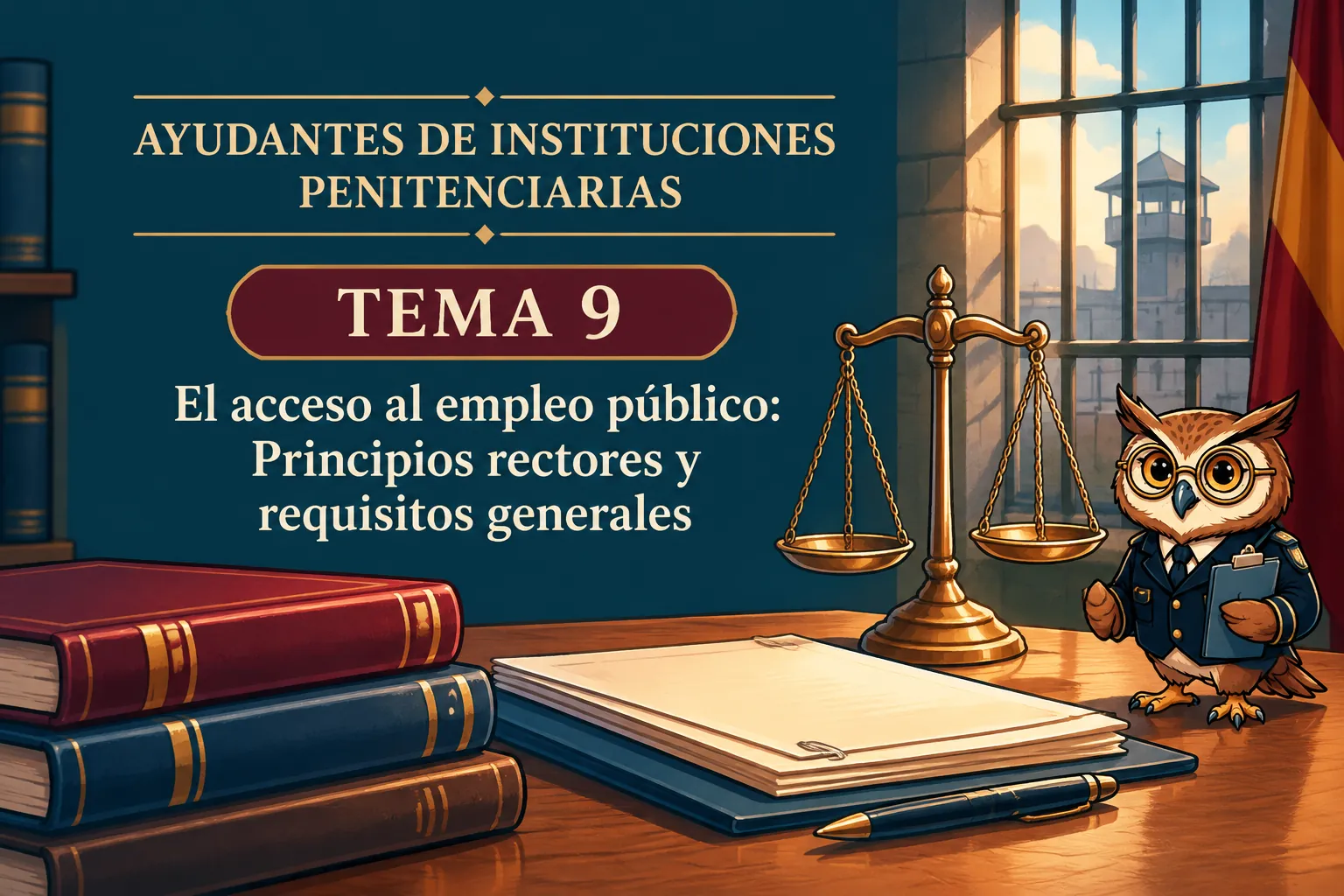 Miniatura del tema 9: El acceso al empleo público: Principios rectores y requisitos generales
