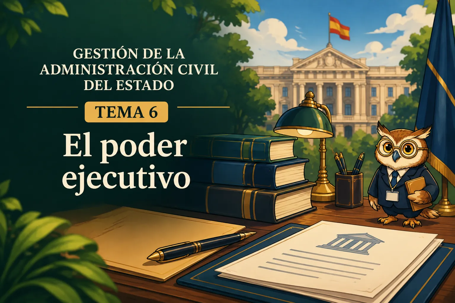 Miniatura del tema 6: El poder ejecutivo