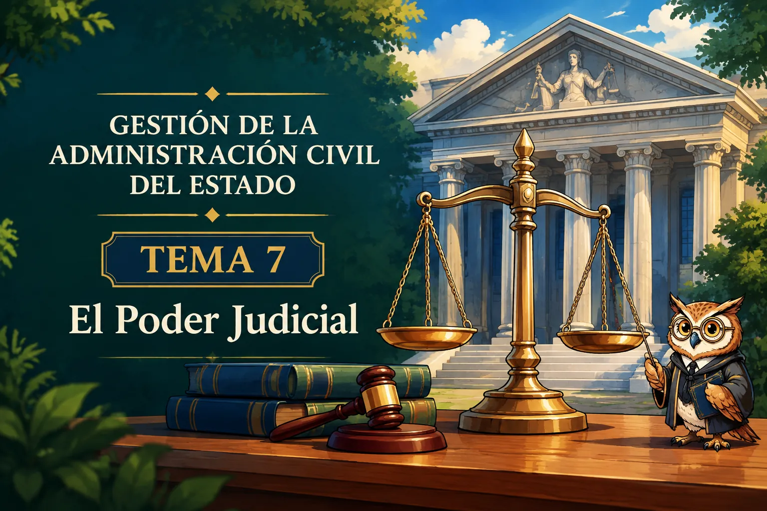 Miniatura del tema 7: El Poder Judicial