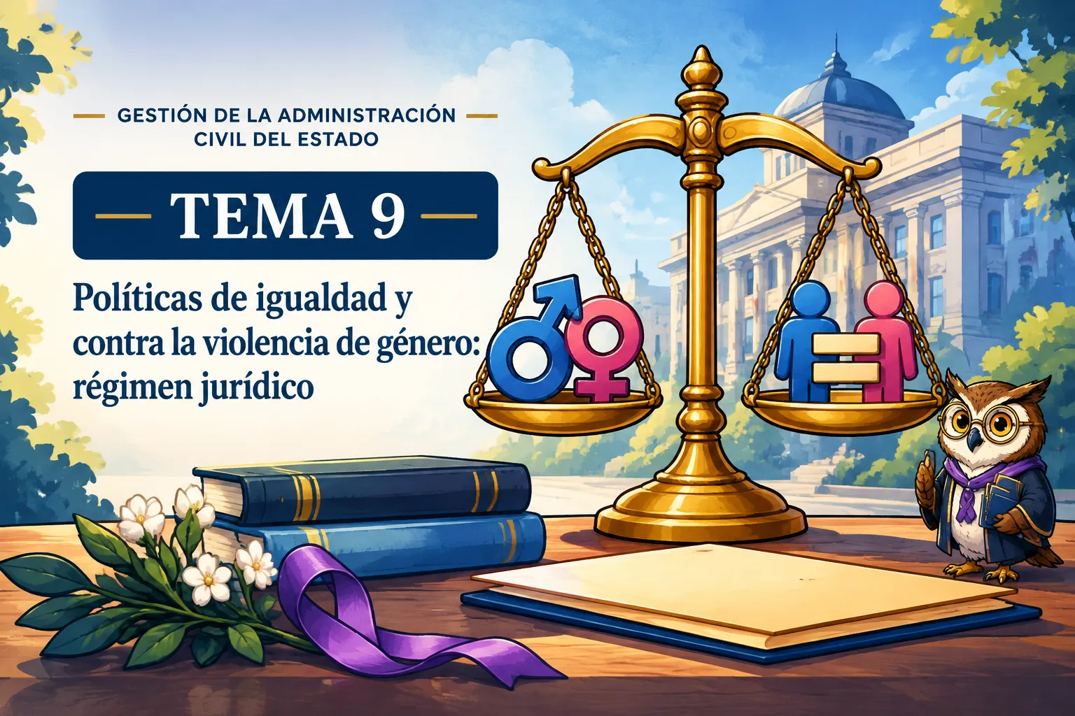 Miniatura del tema 9: Políticas de igualdad y contra la violencia de género: régimen jurídico