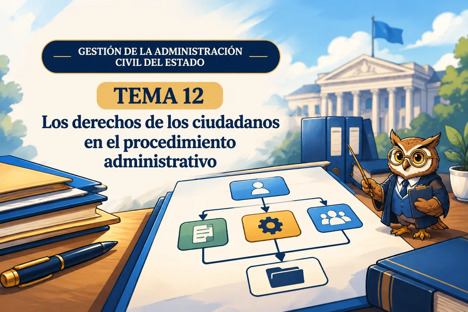 Miniatura del tema 12: Los derechos de los ciudadanos en el procedimiento administrativo