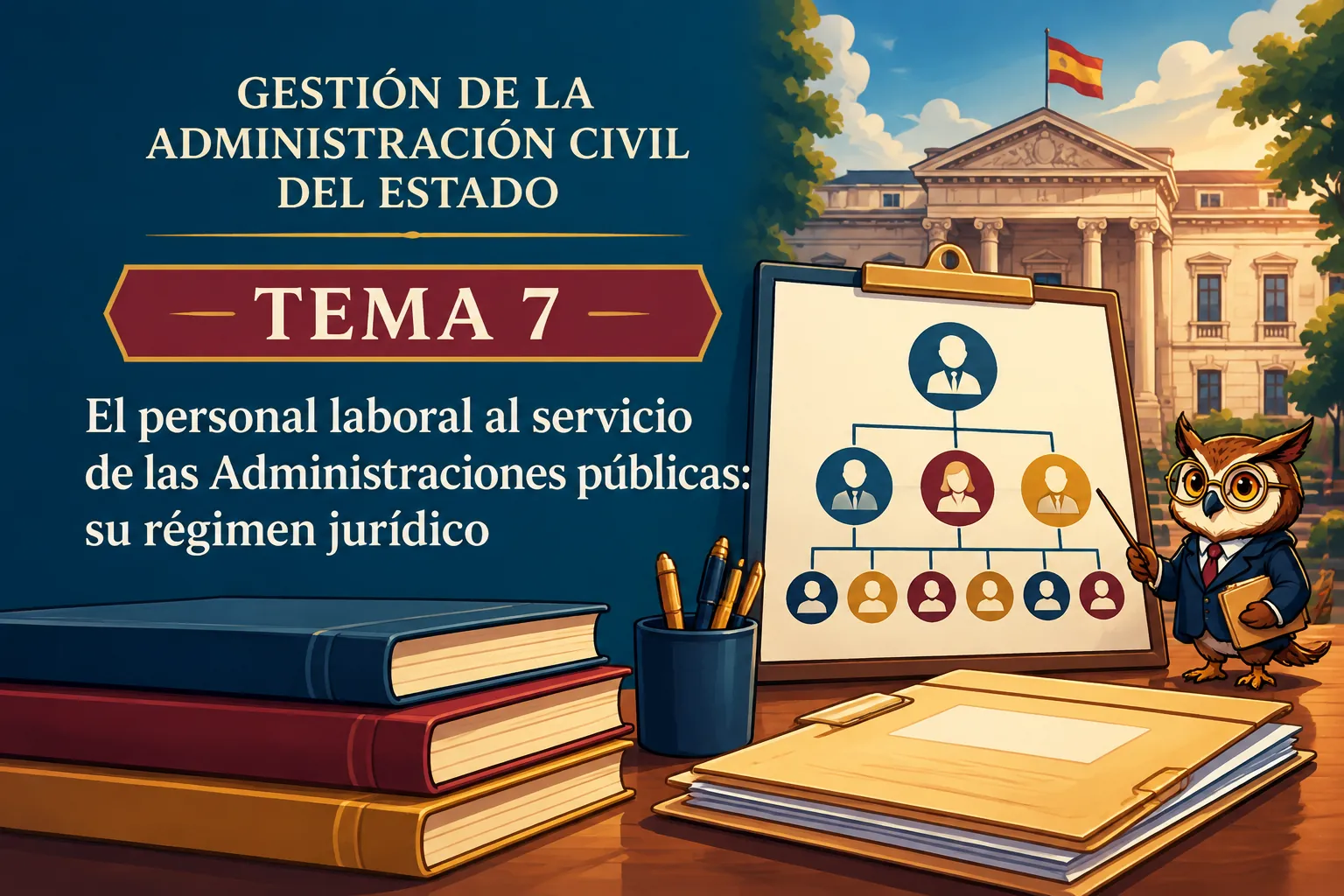 Miniatura del tema 7: El personal laboral al servicio de las Administraciones públicas: su régimen jurídico