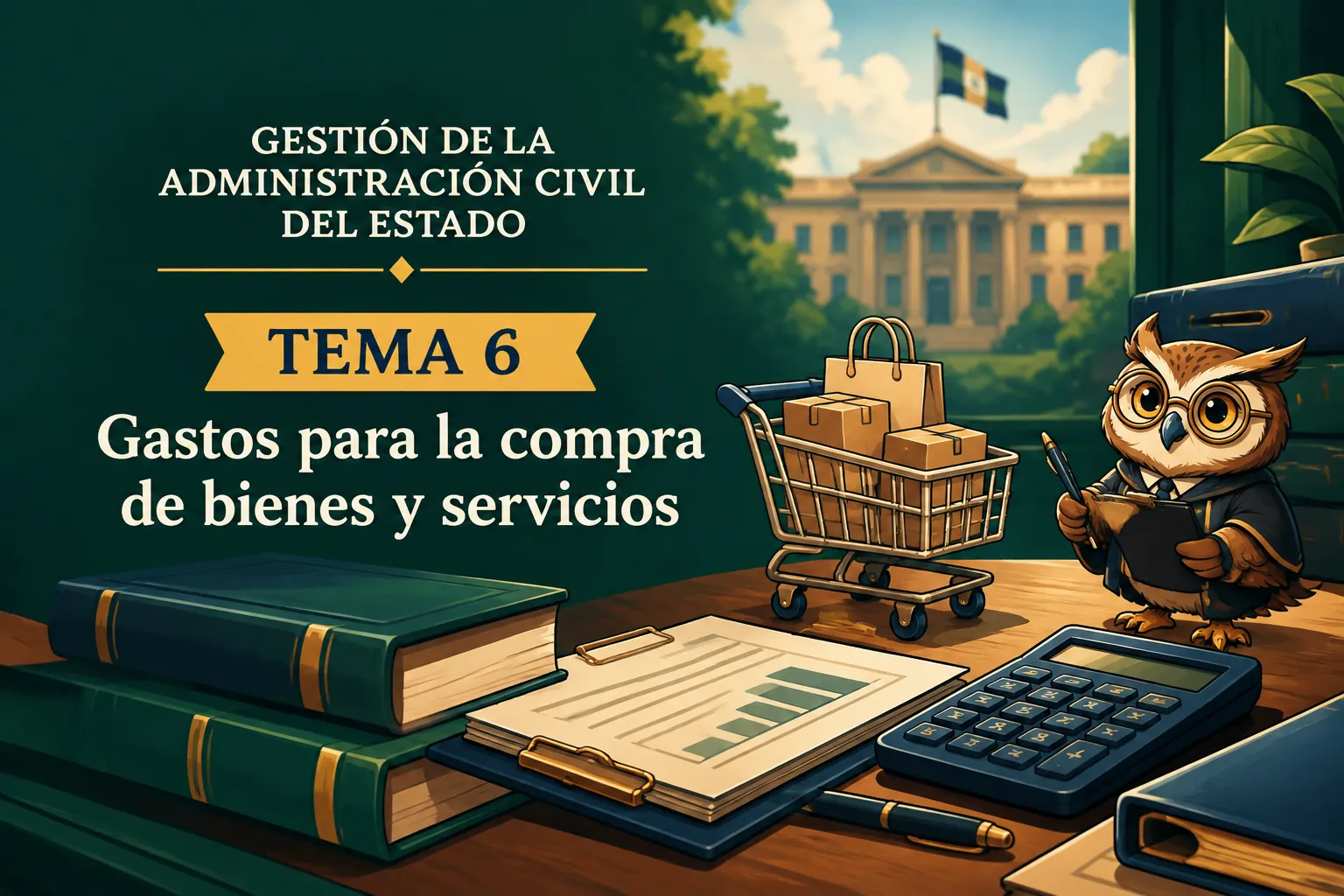 Miniatura del tema 6: Gastos para la compra de bienes y servicios