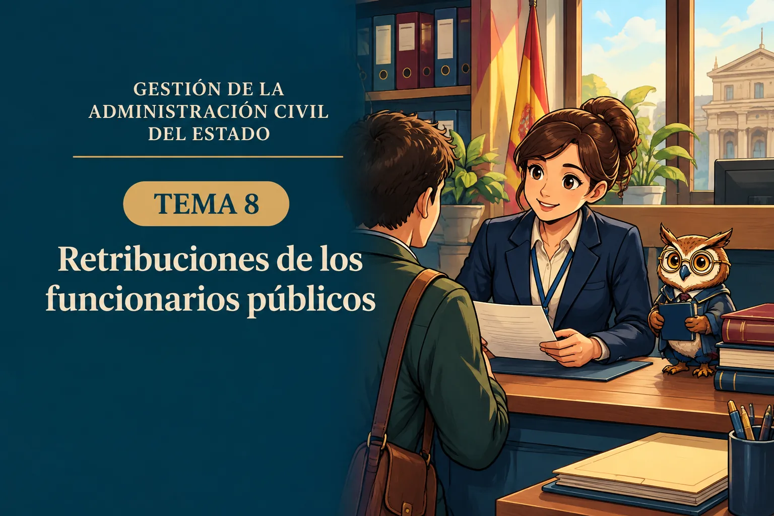 Miniatura del tema 8: Retribuciones de los funcionarios públicos