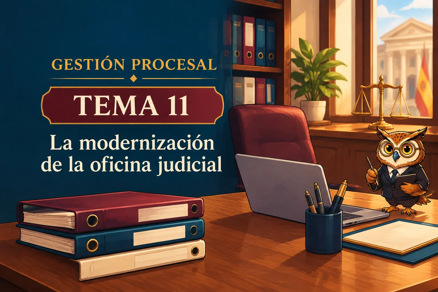 Miniatura del tema 11: La modernización de la oficina judicial