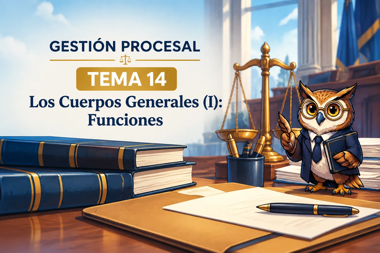 Miniatura del tema 14: Los Cuerpos Generales (I): Funciones