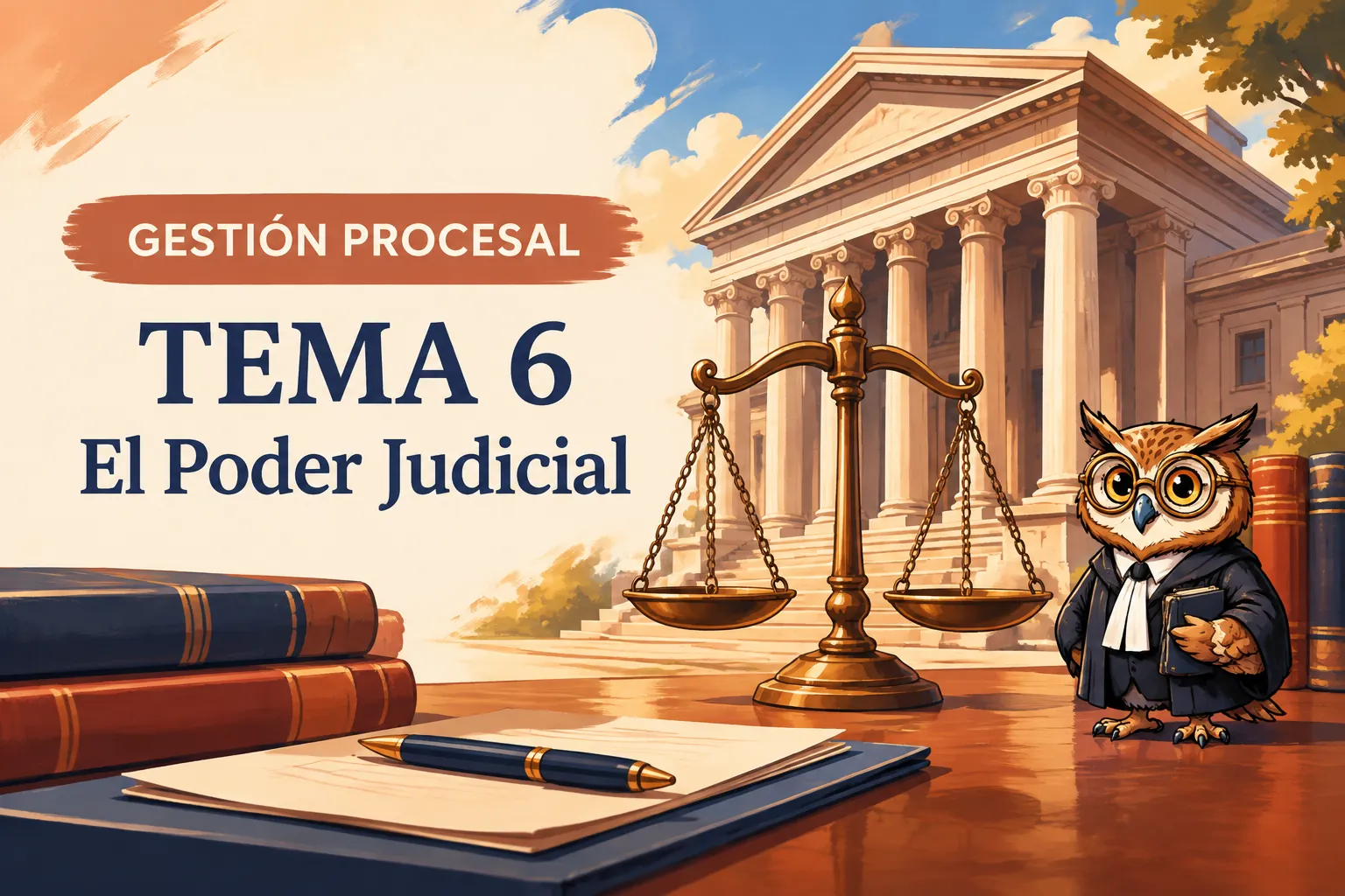 Miniatura del tema 6: El Poder Judicial
