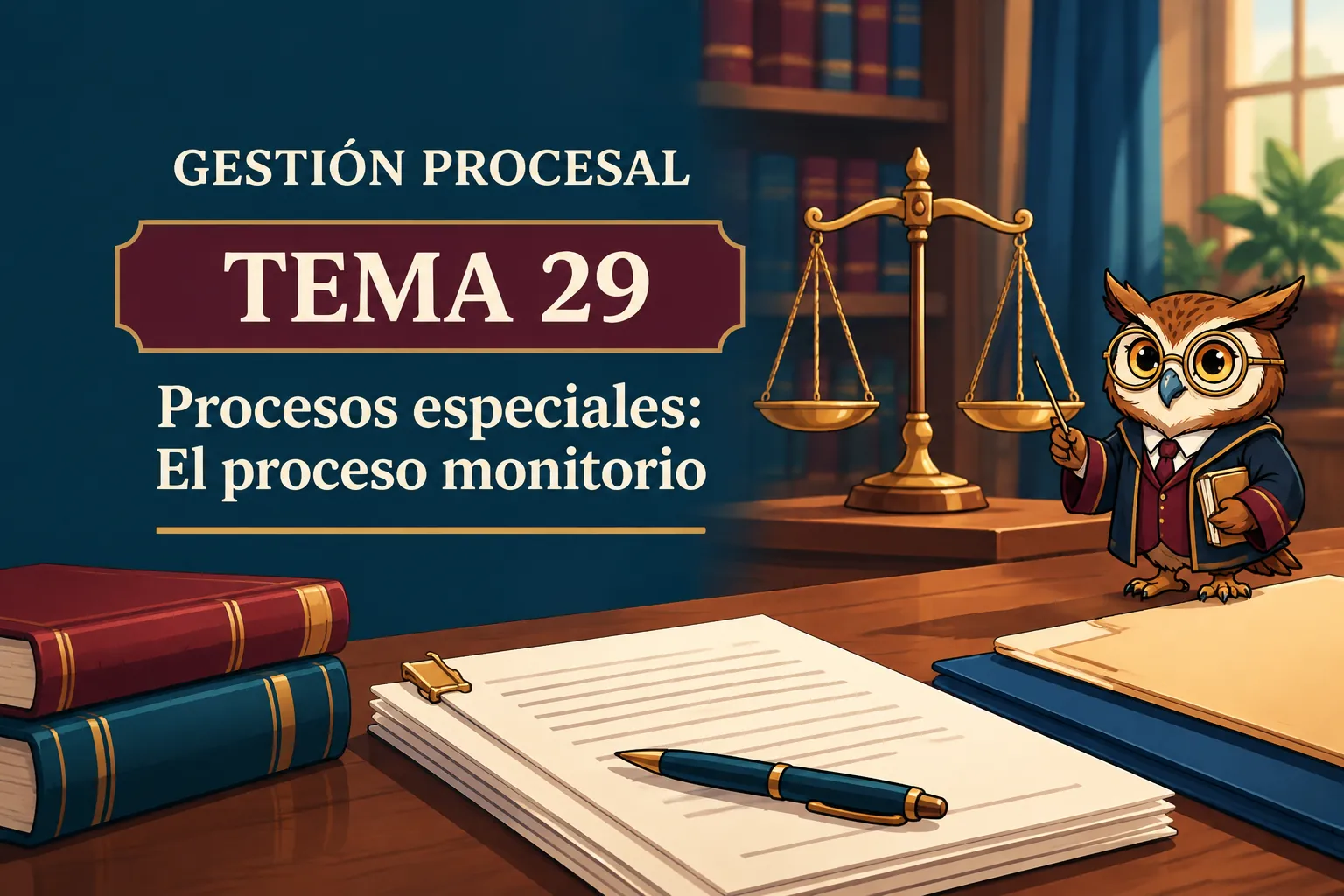 Miniatura del tema 29: Procesos especiales: El proceso monitorio
