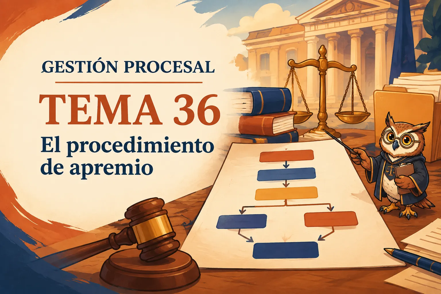 Miniatura del tema 36: El procedimiento de apremio