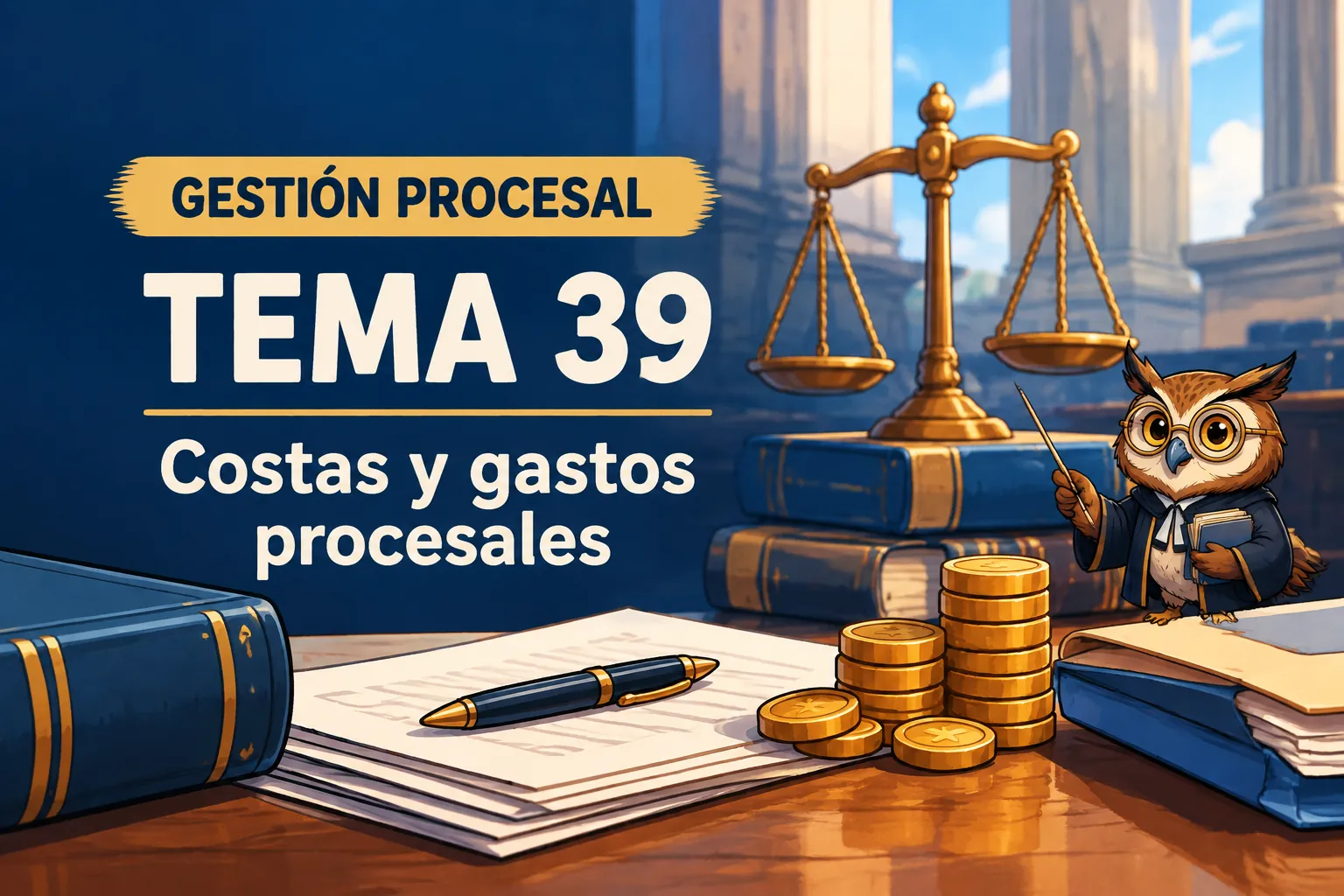 Miniatura del tema 39: Costas y gastos procesales