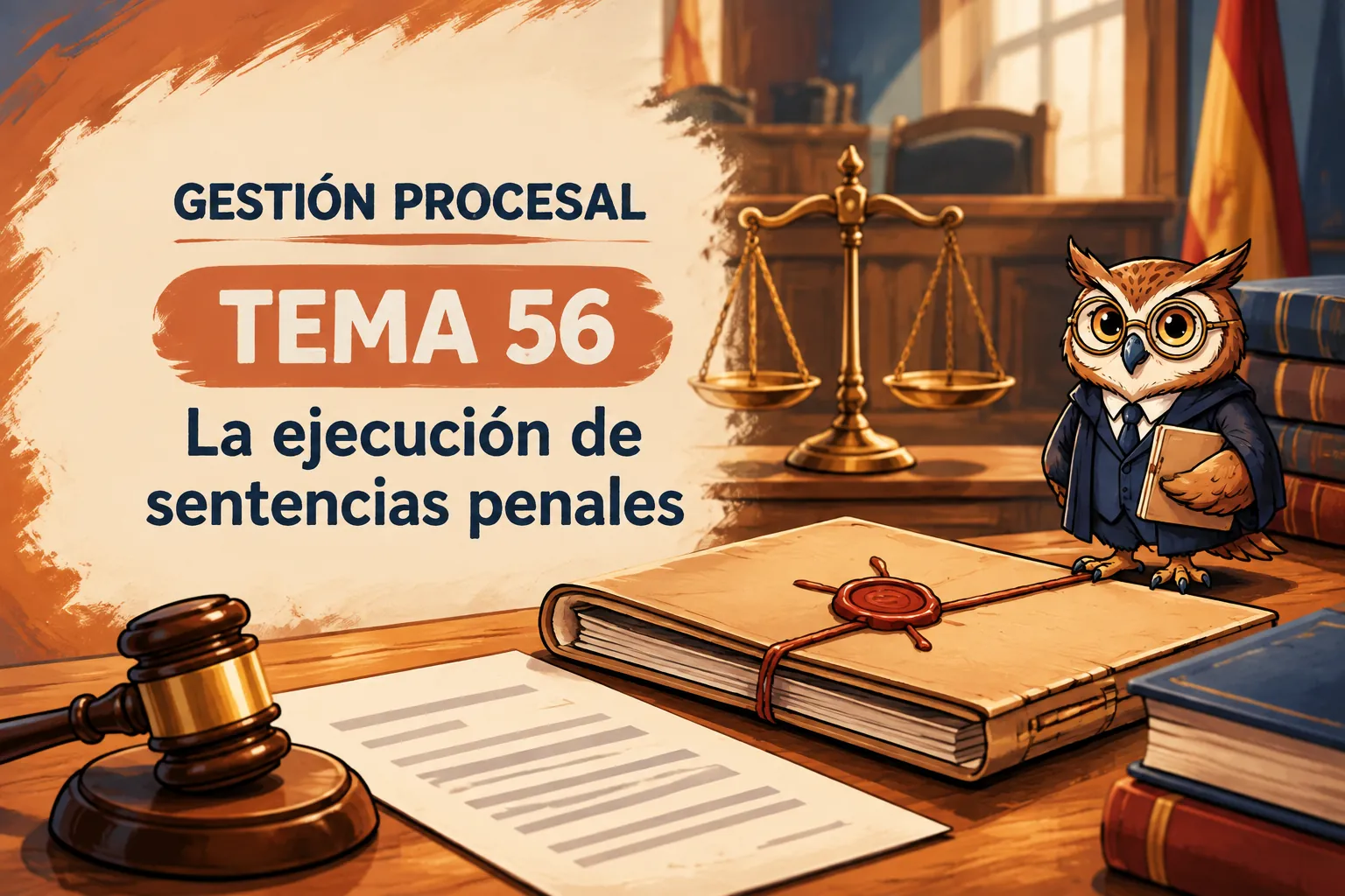 Miniatura del tema 56: La ejecución de sentencias penales