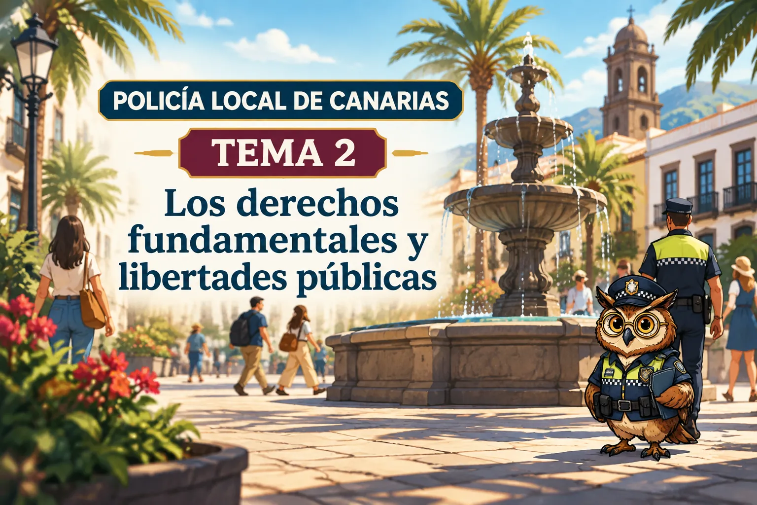 Miniatura del tema 2: Los derechos fundamentales y libertades públicas