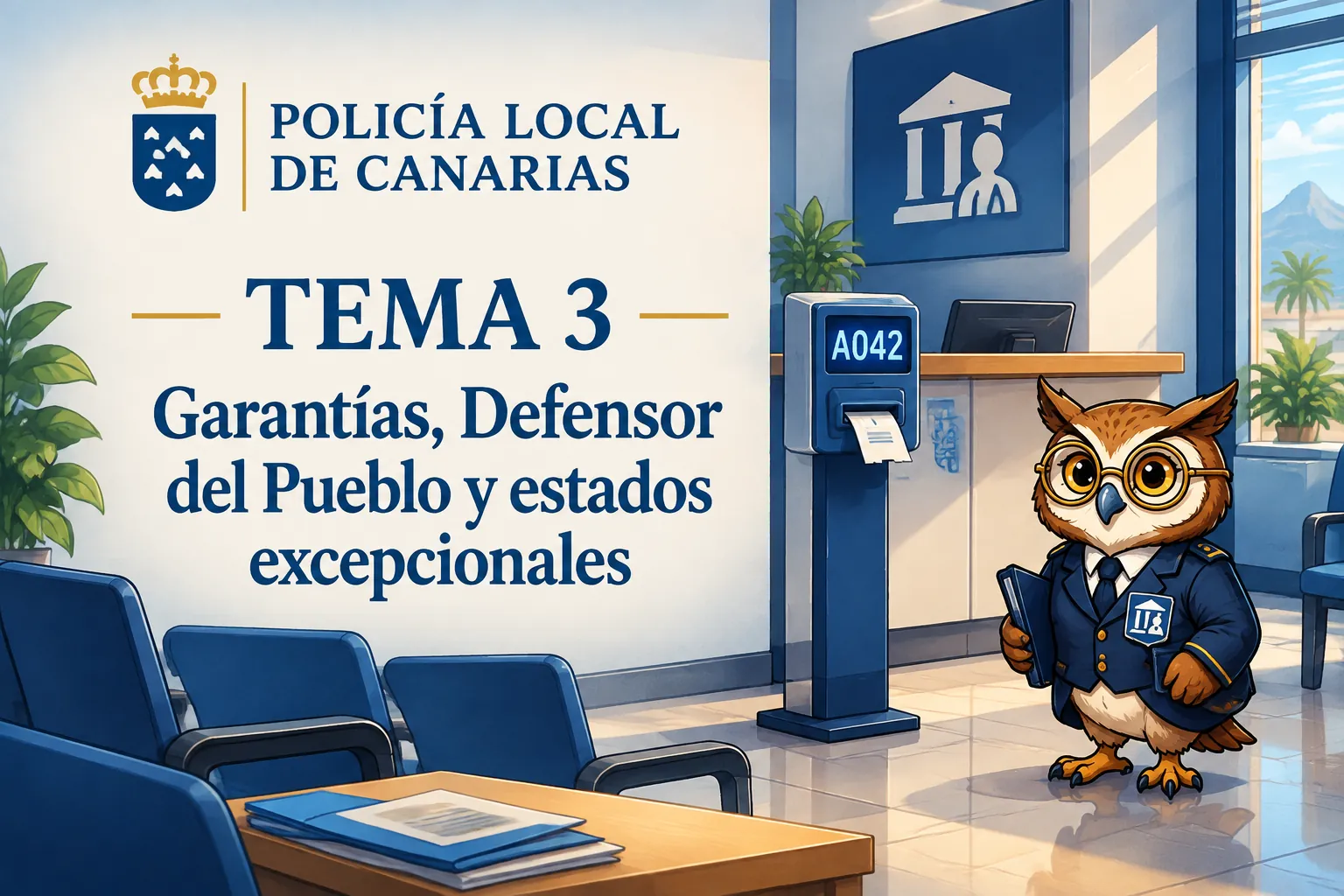 Miniatura del tema 3: Garantías, Defensor del Pueblo y estados excepcionales