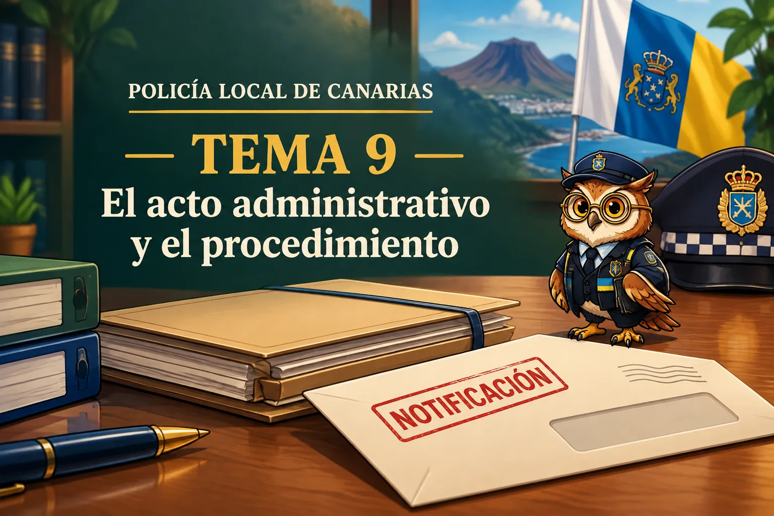 Miniatura del tema 9: El acto administrativo y el procedimiento