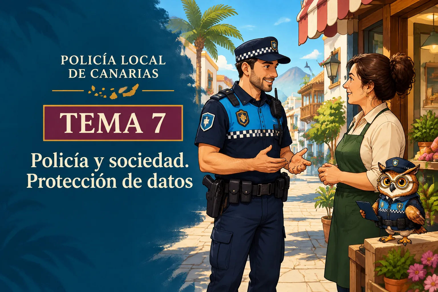 Miniatura del tema 7: Policía y sociedad. Protección de datos