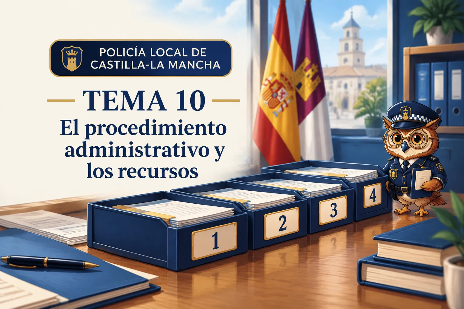 Miniatura del tema 10: El procedimiento administrativo y los recursos