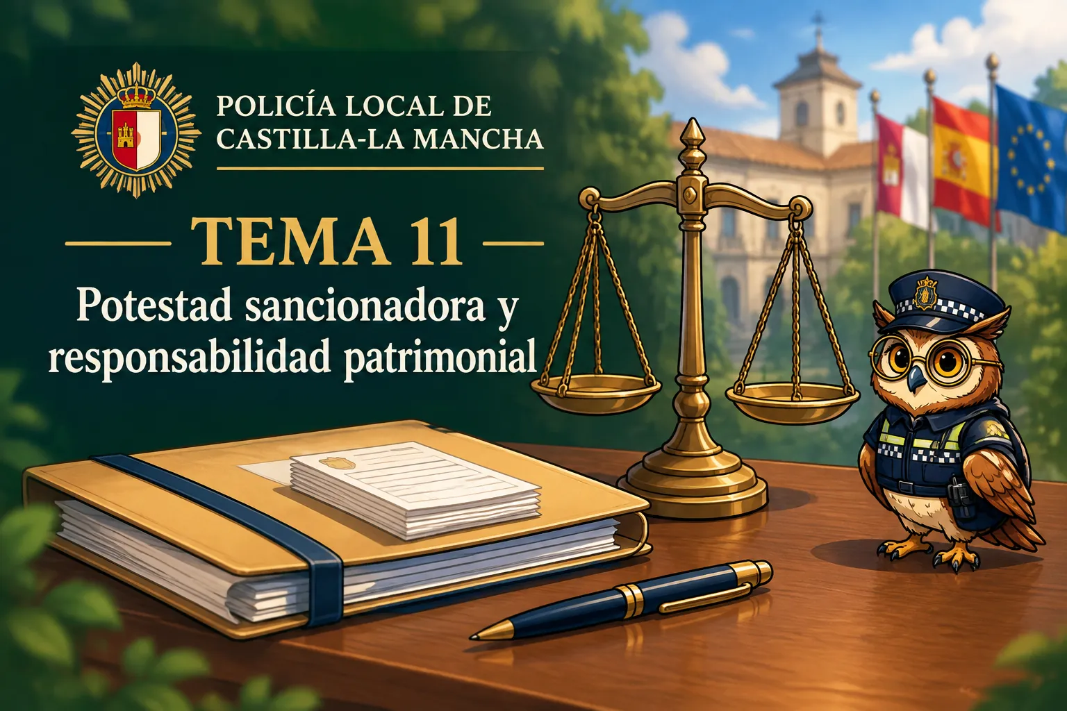 Miniatura del tema 11: Potestad sancionadora y responsabilidad patrimonial