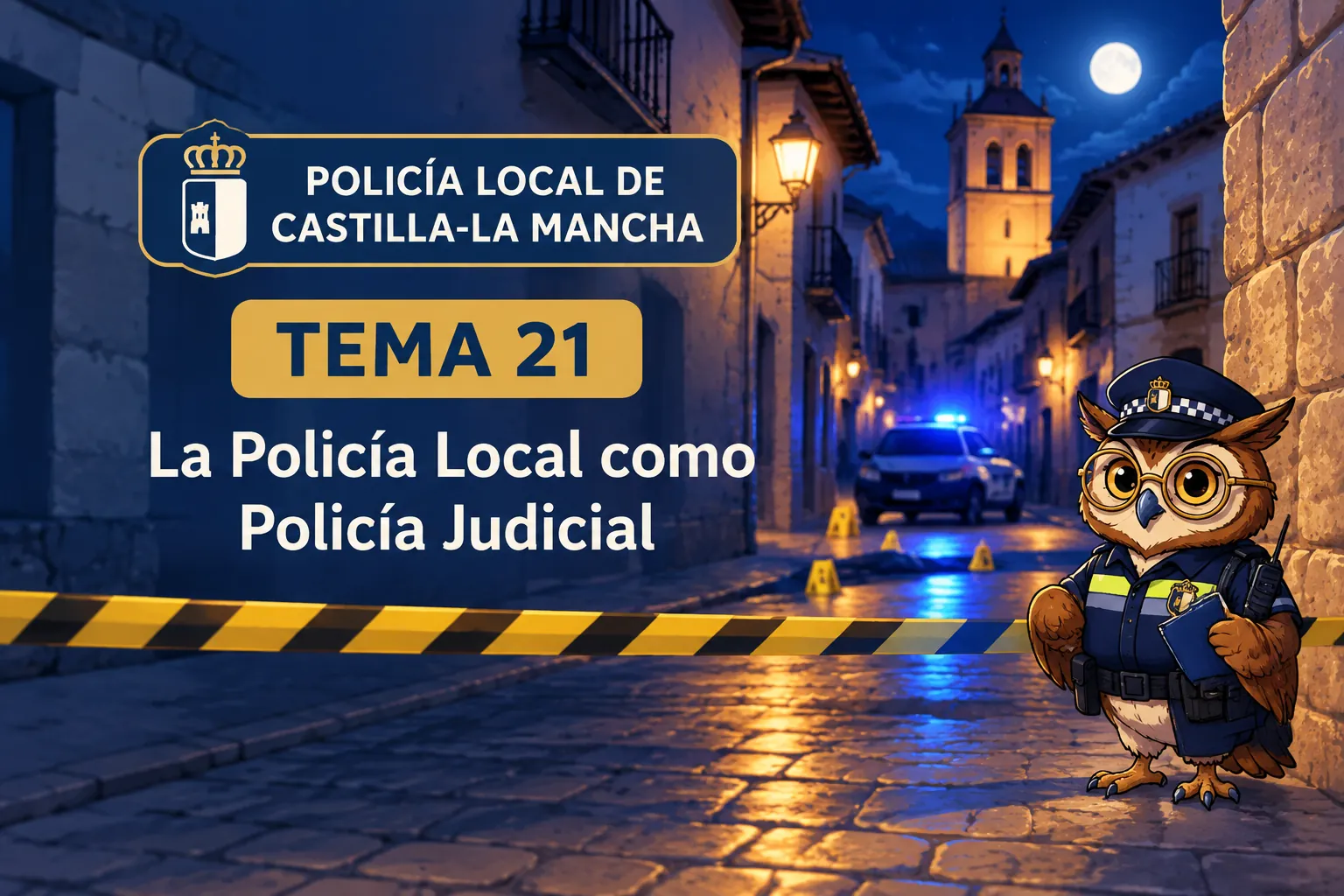 Miniatura del tema 21: La Policía Local como Policía Judicial