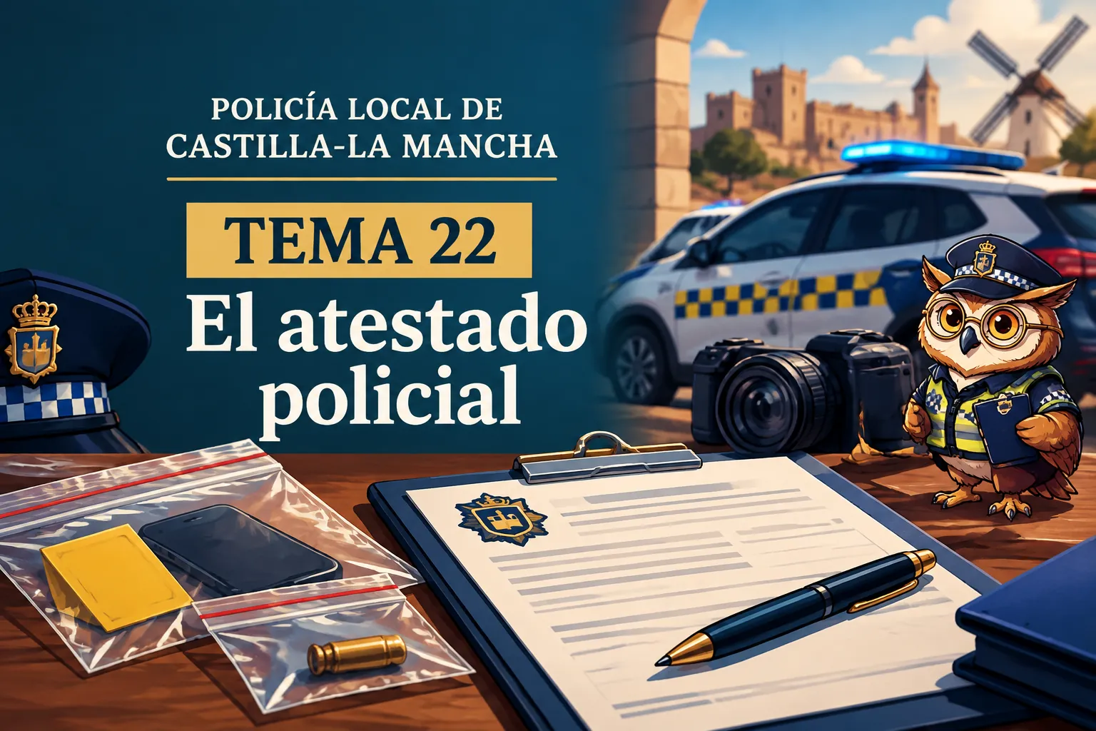 Miniatura del tema 22: El atestado policial