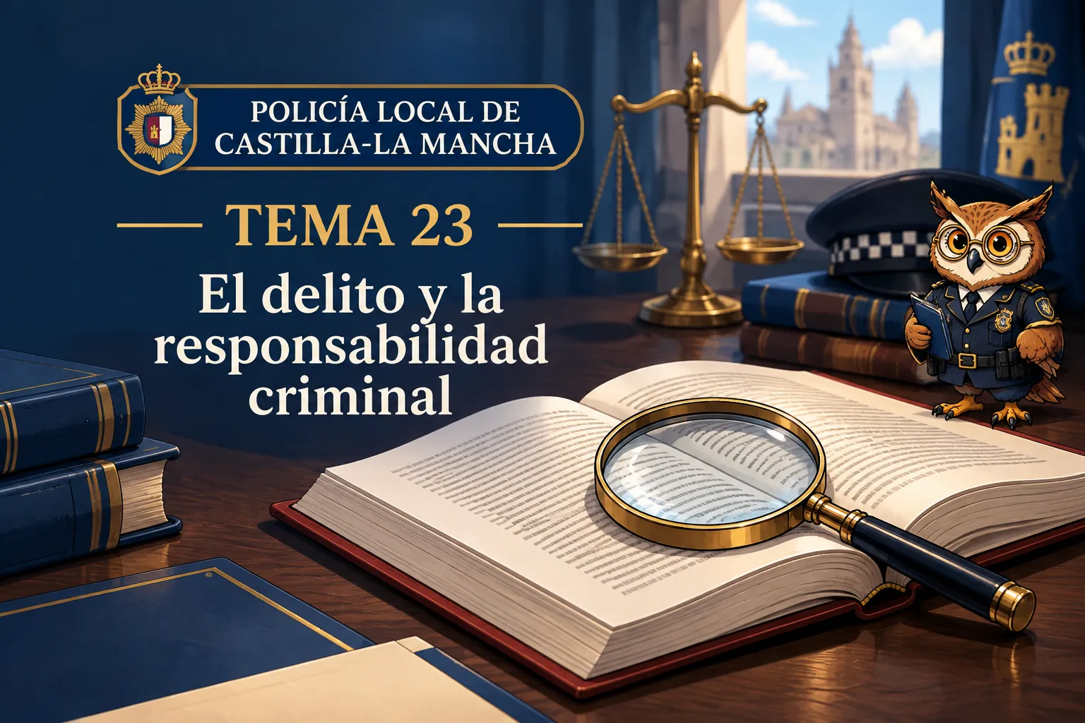 Miniatura del tema 23: El delito y la responsabilidad criminal