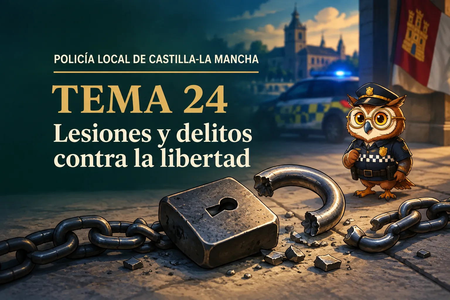 Miniatura del tema 24: Lesiones y delitos contra la libertad