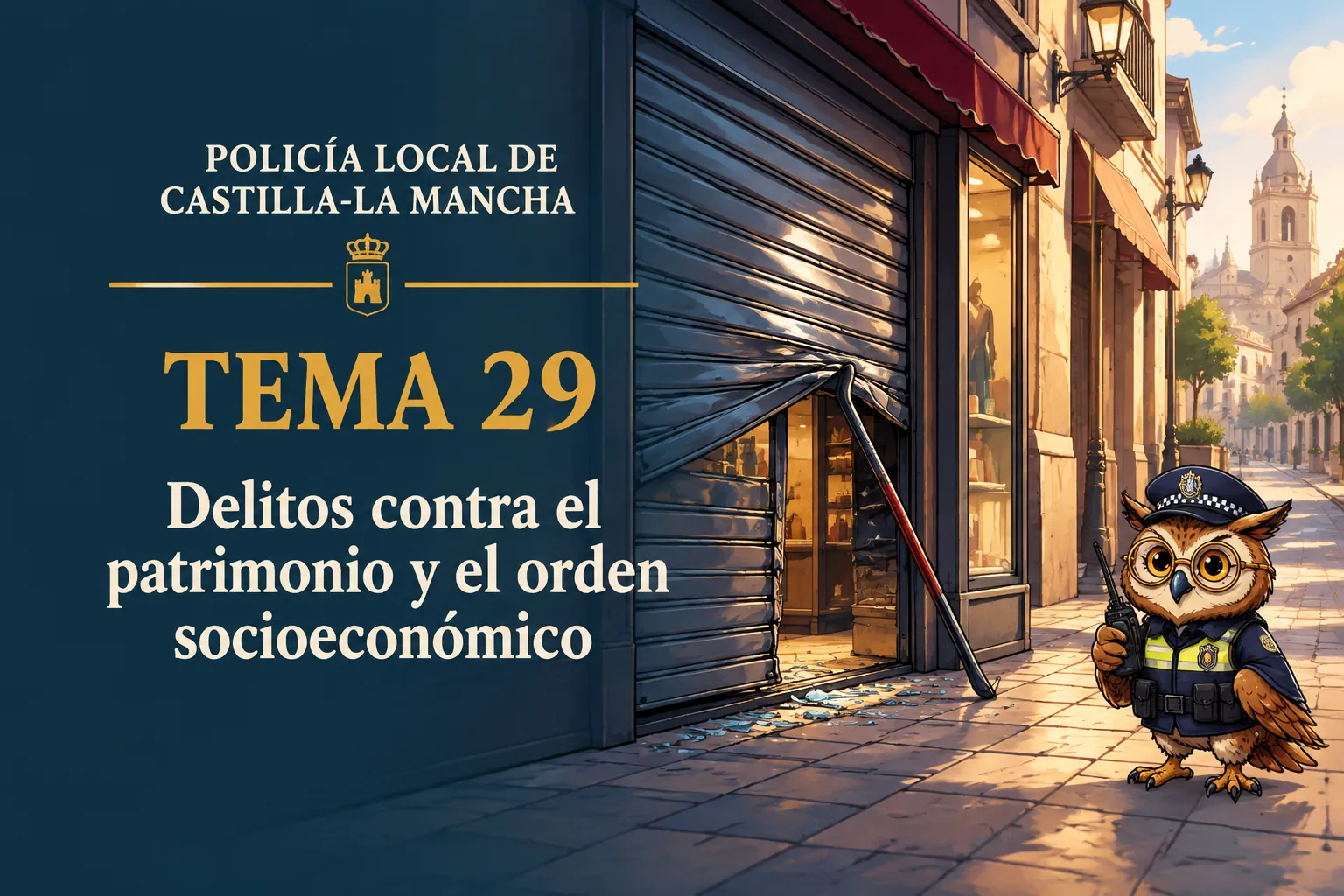 Miniatura del tema 29: Delitos contra el patrimonio y el orden socioeconómico